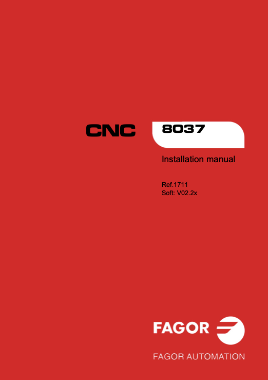 发格8037 安装手册(英文版)
