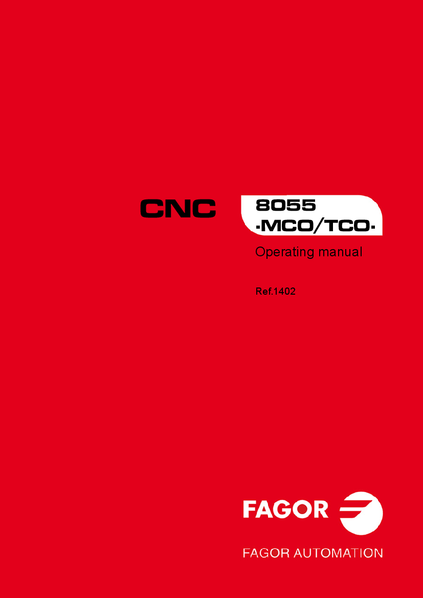 发格8055MCO/TCO(车床)用户操作手册(英文版)