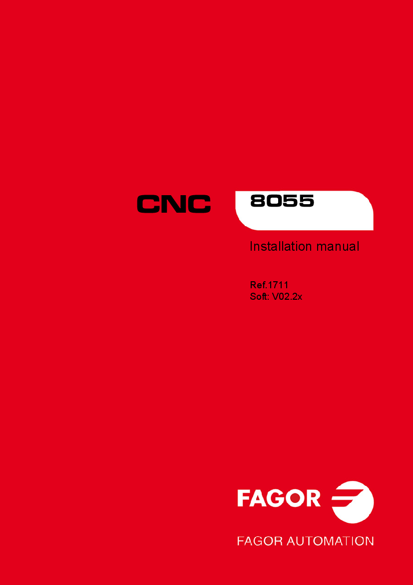 发格8055安装手册(英文版)