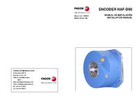 发格高分辨率绝对绝码器手册HAF-D90（201009版）