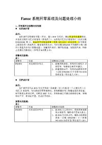 Fanuc系统回零原理及问题处理小结