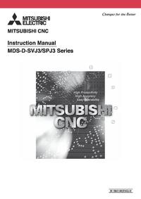三菱 MDS-D-SVJ3/SPJ3系列手册