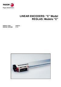 发格C系列直线光栅尺安装手册1101英文版（CX，CY，CW，CT，CP共用版）